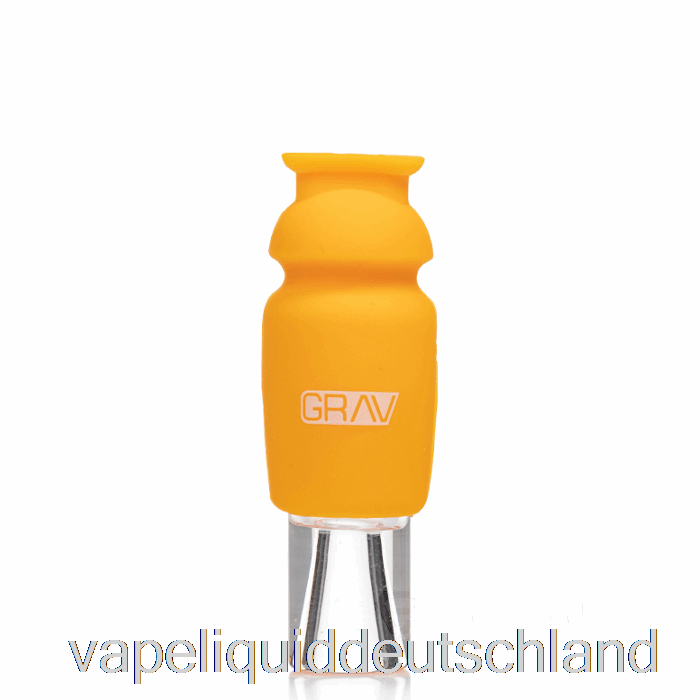 Grav Glaskrücke Mit Silikonkappe Senfgelb Vape Deutschland